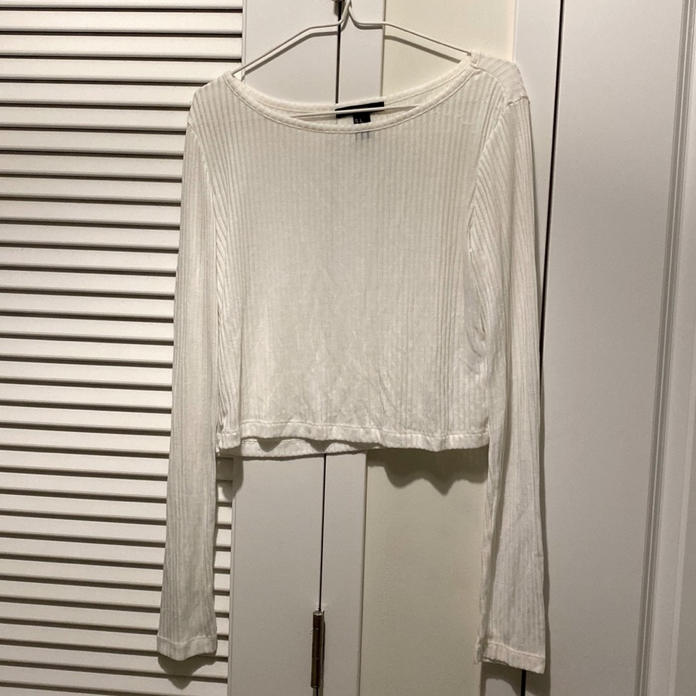 Long Sleeved Crop Top